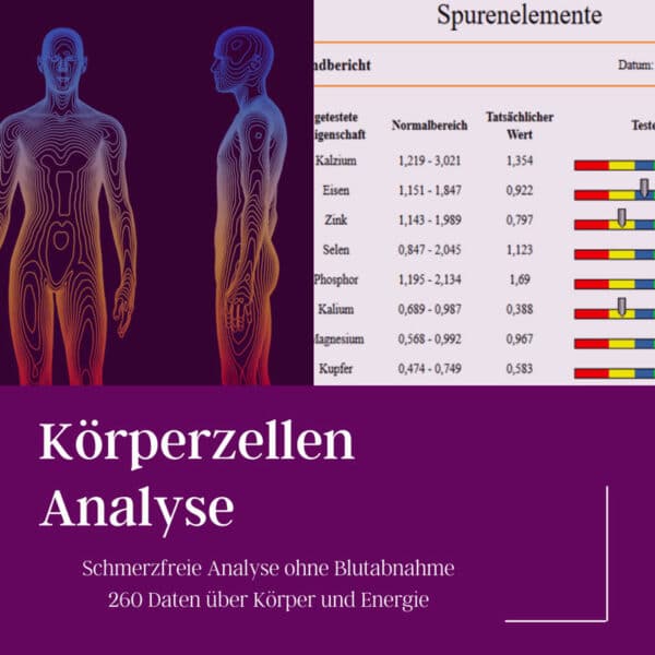 Koerperzellen Analyse - 123FitVital