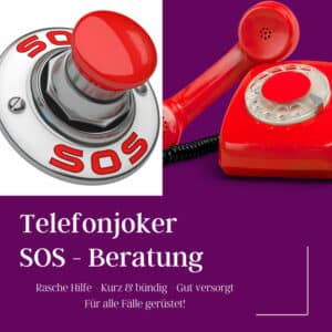 Telefonjoker SOS-Beratung  5 x 10 min